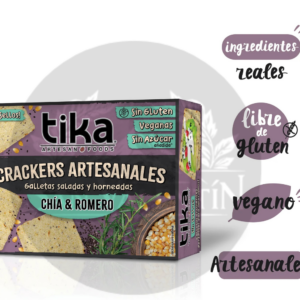 Cracker Mini Chía Tika 140grs